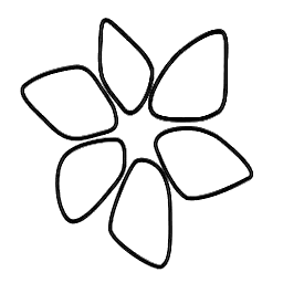 The Grand Forgetmenot 2 flower mark