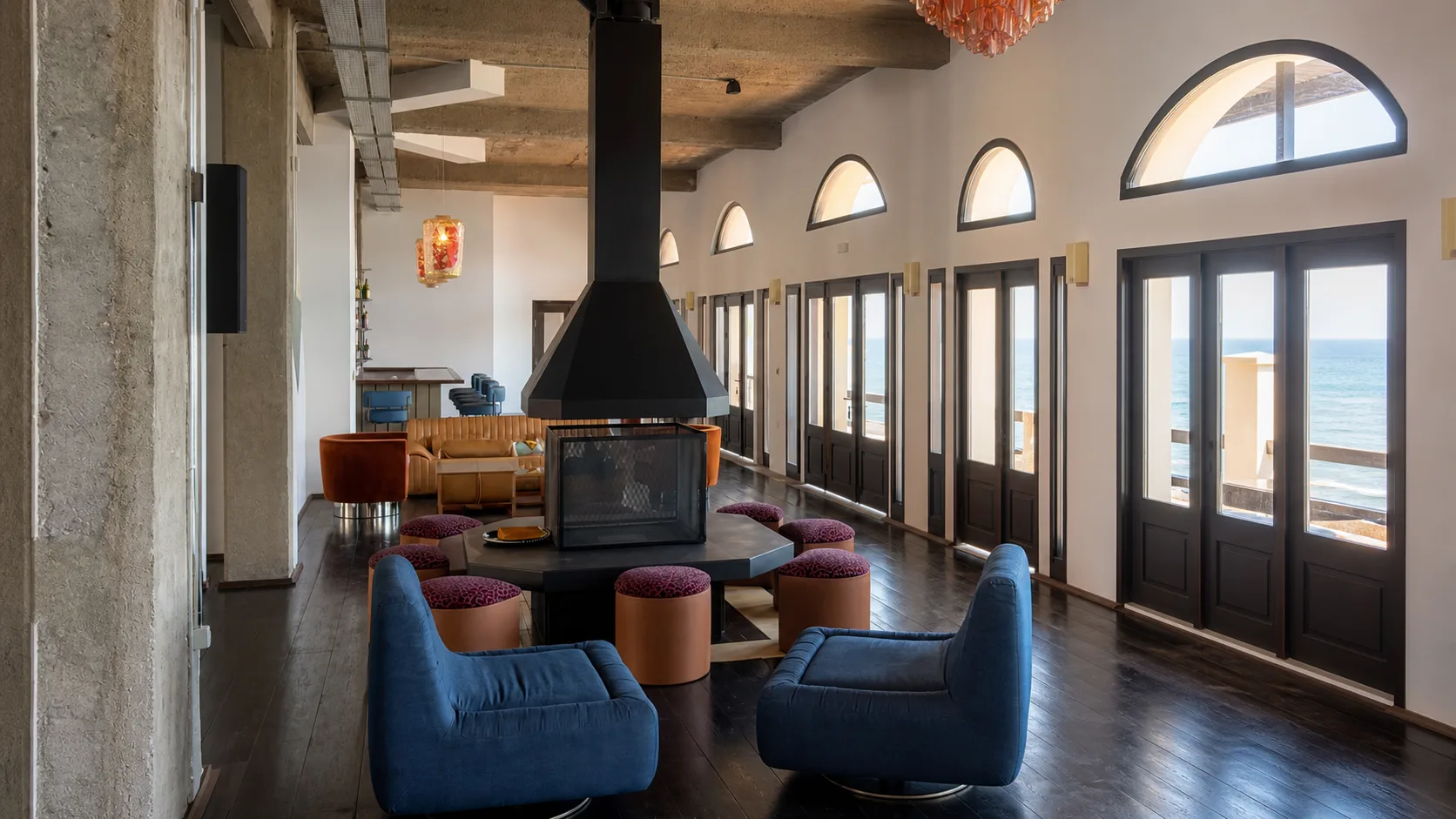 Enhanced open-plan lounge prepared to welcome guests at The Grand Forgetmenot 2